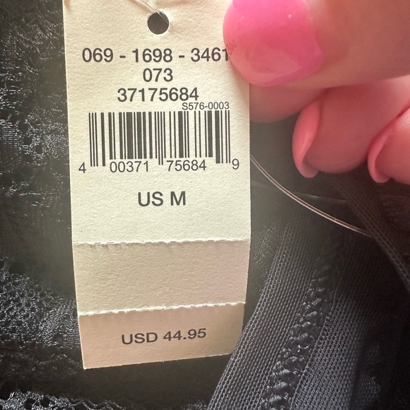 Aerie bundle of two bras‎ NWT $85 Msrp black mauve Medium - Picture 6 of 6